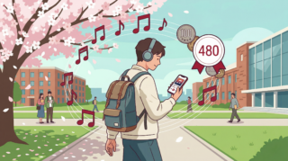 学生なら月480円で1億曲聴き放題。楽天ミュージック学生プランの始め方と注意点