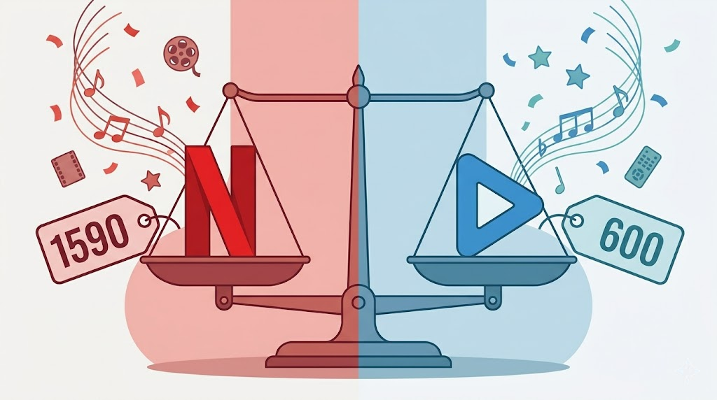 Netflixに月1590円払ってるのにPrime Videoなら600円で十分だった話